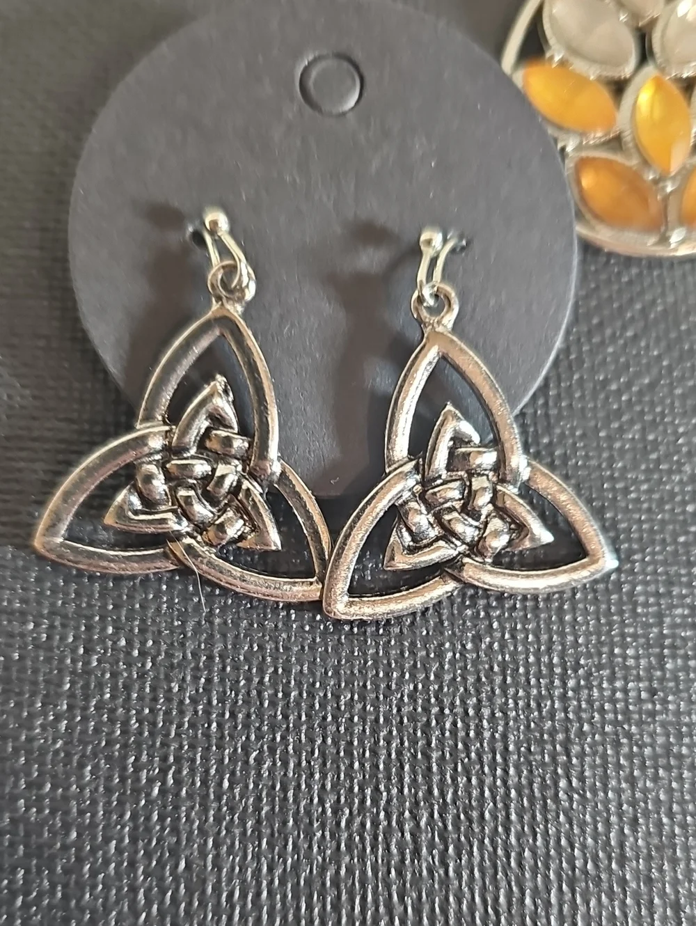 5 Pair Silver Tone Boho Statement Earrings Lot NWOT